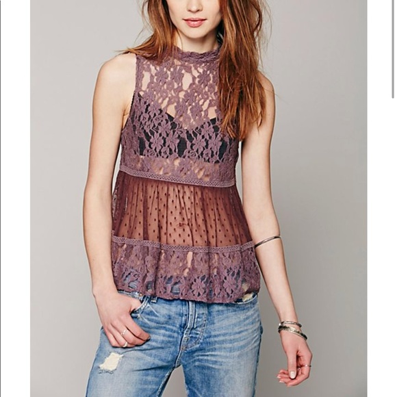 Free People - Lace top - Picture 1 of 6